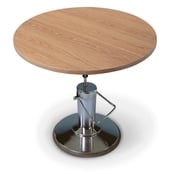 Hausmann® Round Hydraulic Work Table