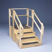 3-Sided Training Stairs