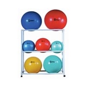 Exercise Ball Storage Cart