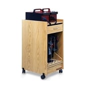 Hausmann® PROTEAM™ Mega Cart with Single Drawer and Drying Racks