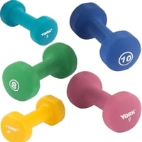 Neoprene Coated Dumbbell, Blue, 1lb