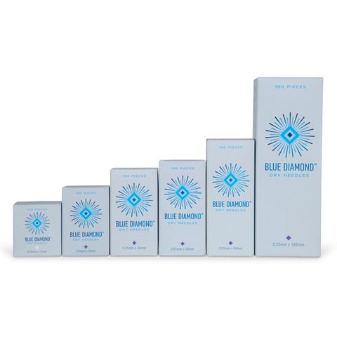 Blue Diamond Dry Needles - North Coast Medical