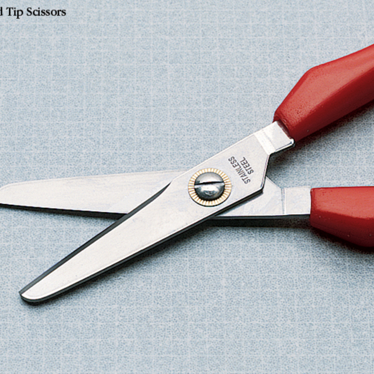  6 Pcs Loop Scissors, 5.5/8 inch, Spring Scissors Mini