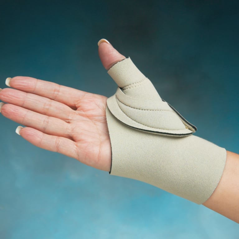 Comfort Cool Thumb CMC Restriction Splint. Patented Thumb Brace Provides  Support and Compression. Helps with Arthritis, Tendinitis, Surgery