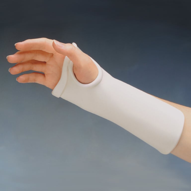 Thumb Hole Wrist Cock Up Precut Splint - North Coast Medical