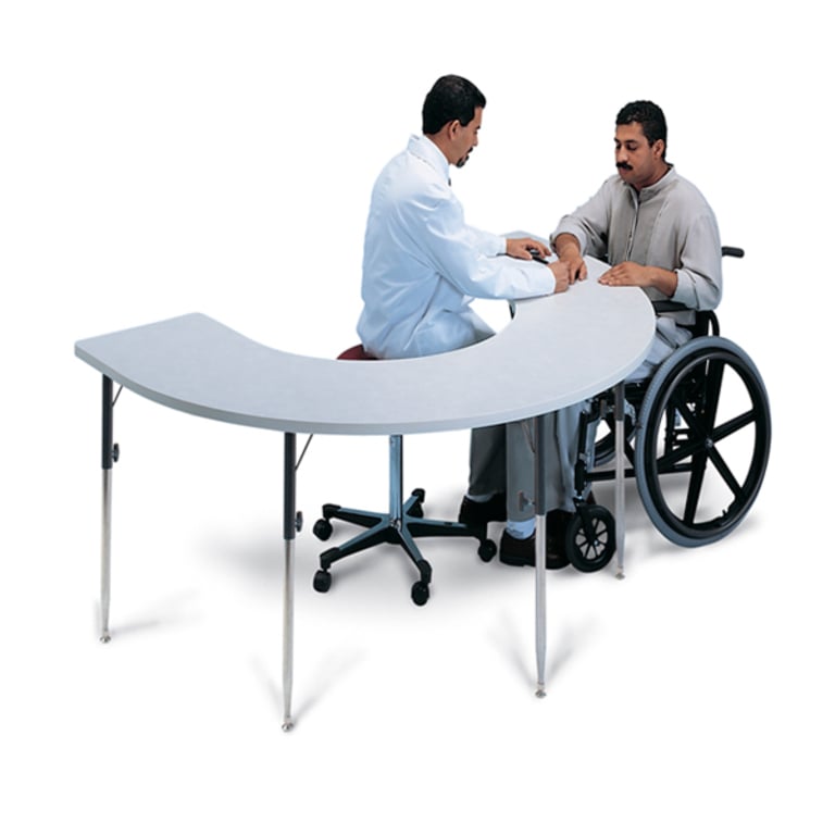 Horseshoe Therapy Table - North Coast Medical