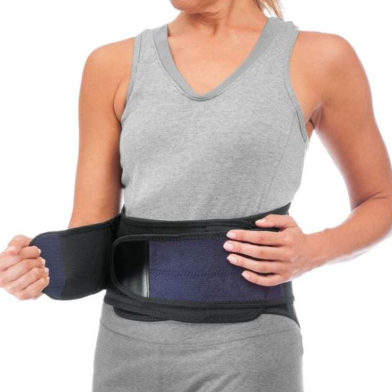 Mueller® Lumbar Support Back Brace with Removable Pad