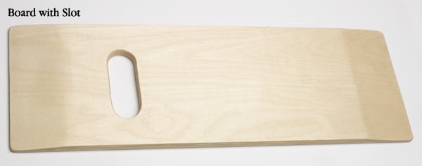 Transfer Board with Cut-Outs - Wood, 400 lb Capacity