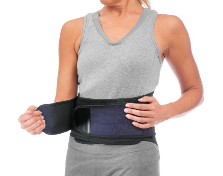 Mueller Lumbar Support Back Brace with Removable Pad - North Coast