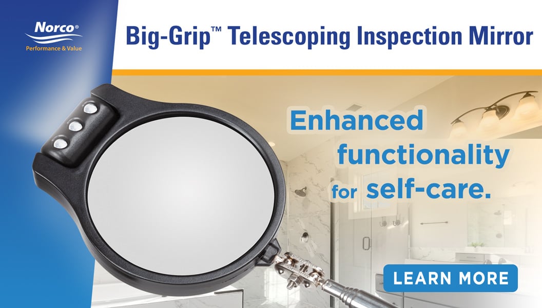 Norco Big-Grip Telescoping Inspection Mirror